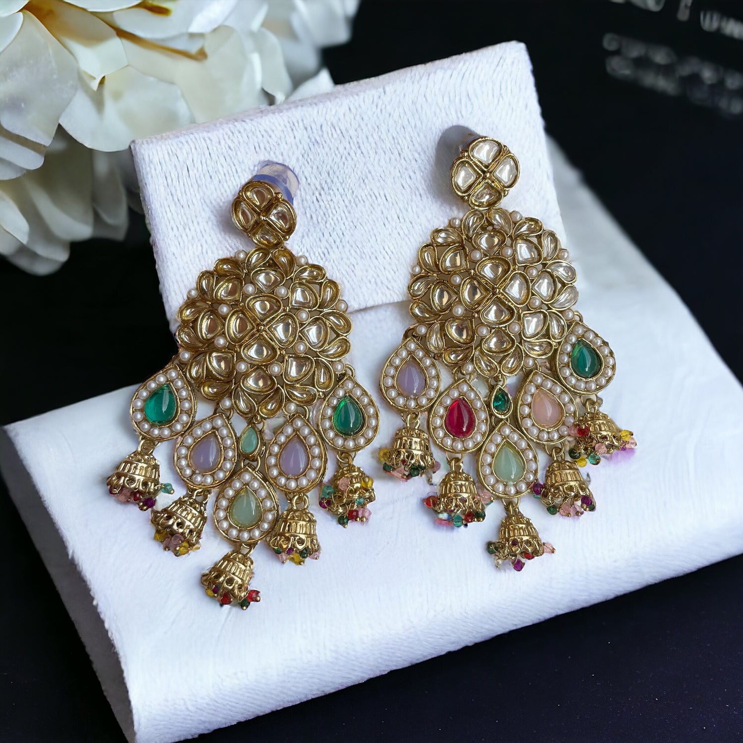 Kundan Earrings