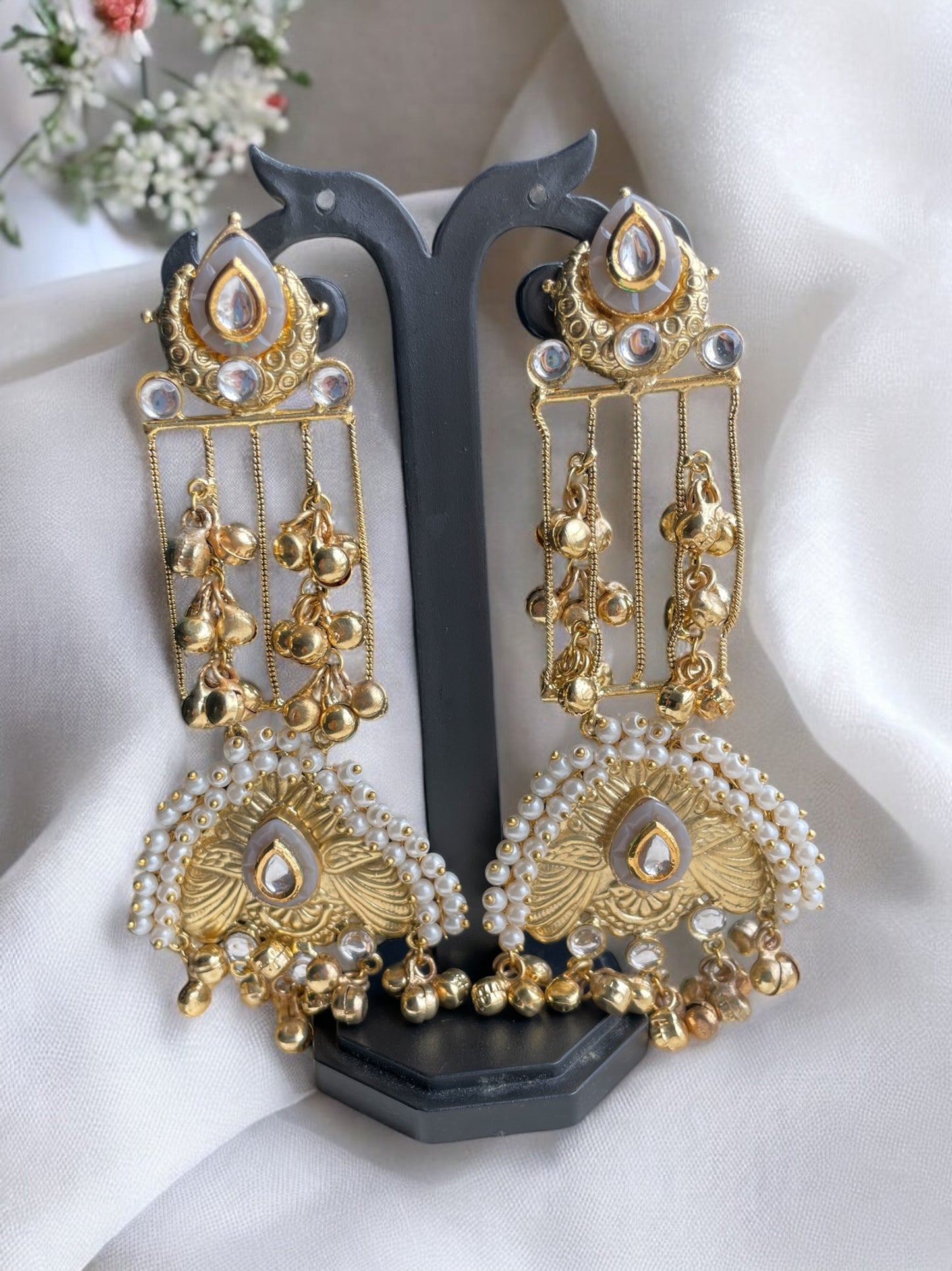 Disha Brass Earring