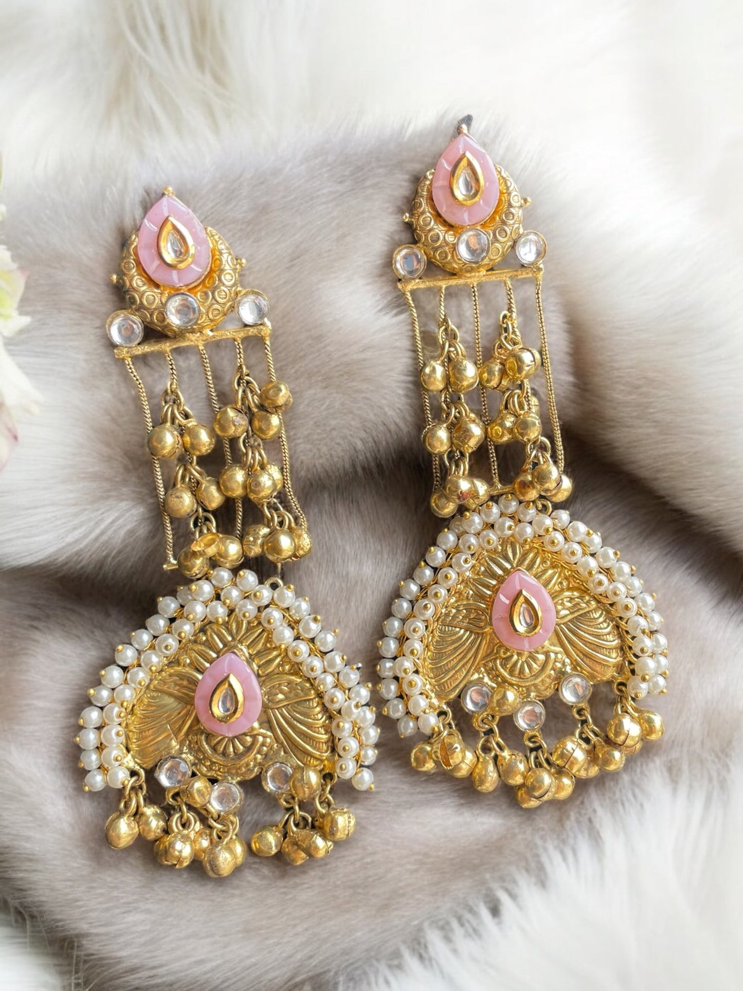 Disha Brass Earring