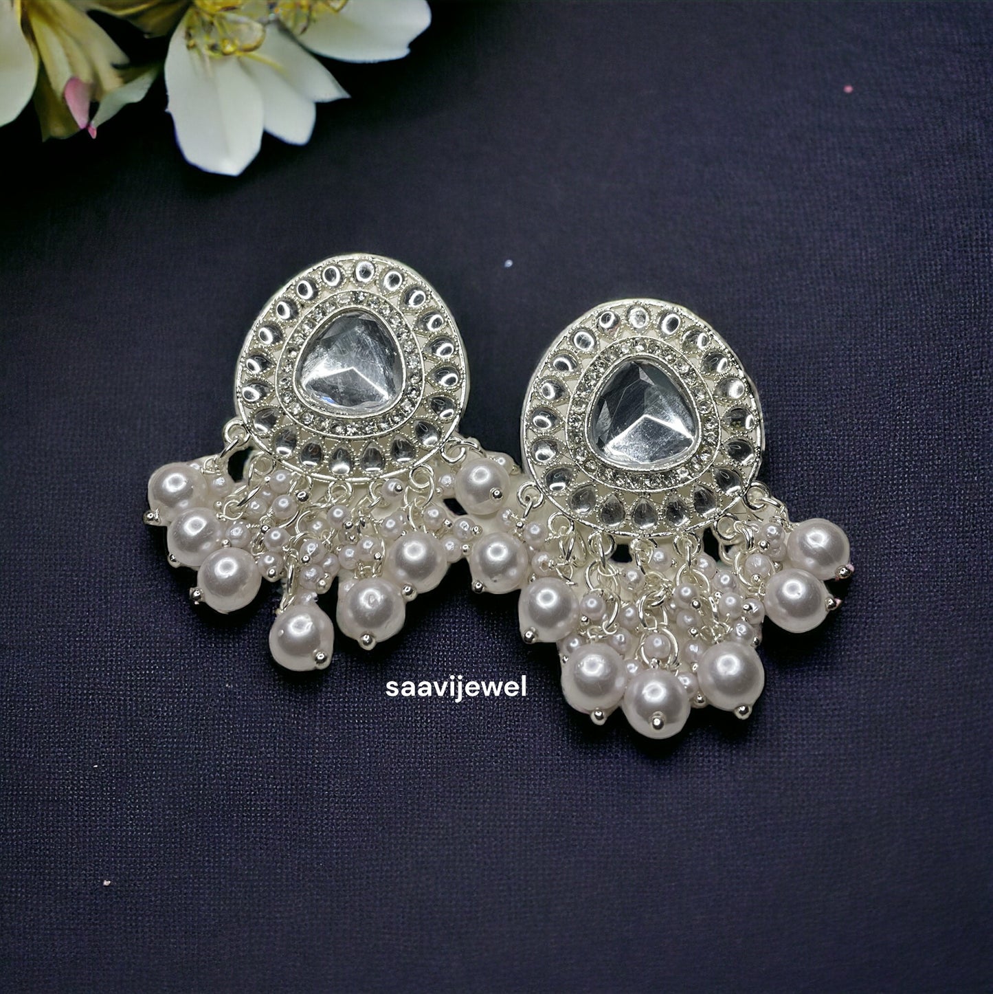 Isha Polki Earrings