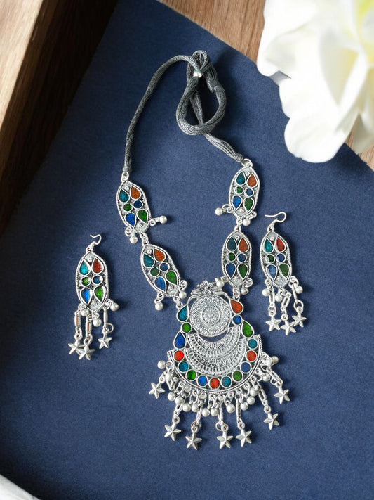 Gunjan Long Necklace Set