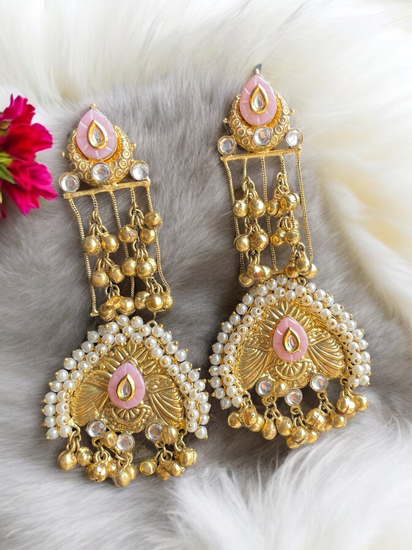 Disha Brass Earring