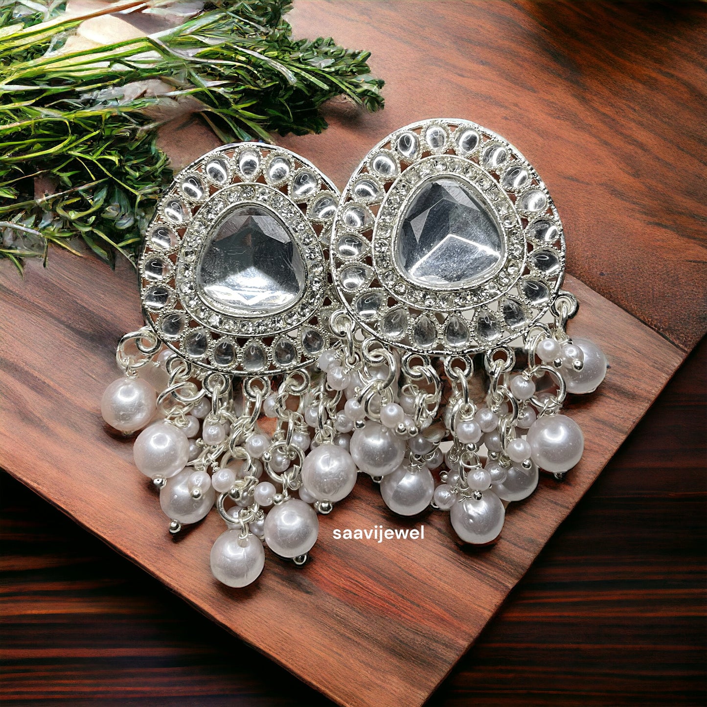 Isha Polki Earrings